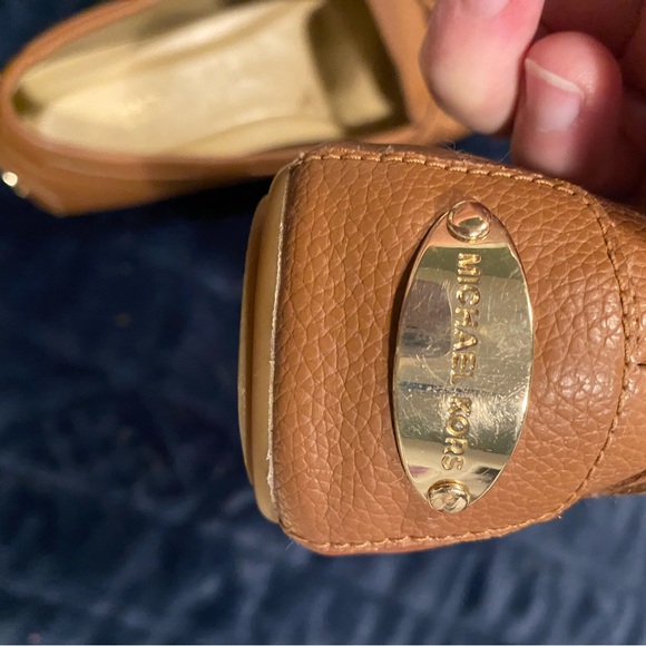Michael Kors Collection Tan Leather Loafers - Picture 4 of 4